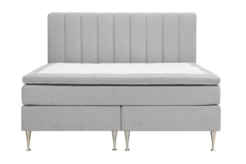Hilton High Komplett Sängpaket 160x200 cm - Grå - Möbler - Säng - Kontinentalsäng