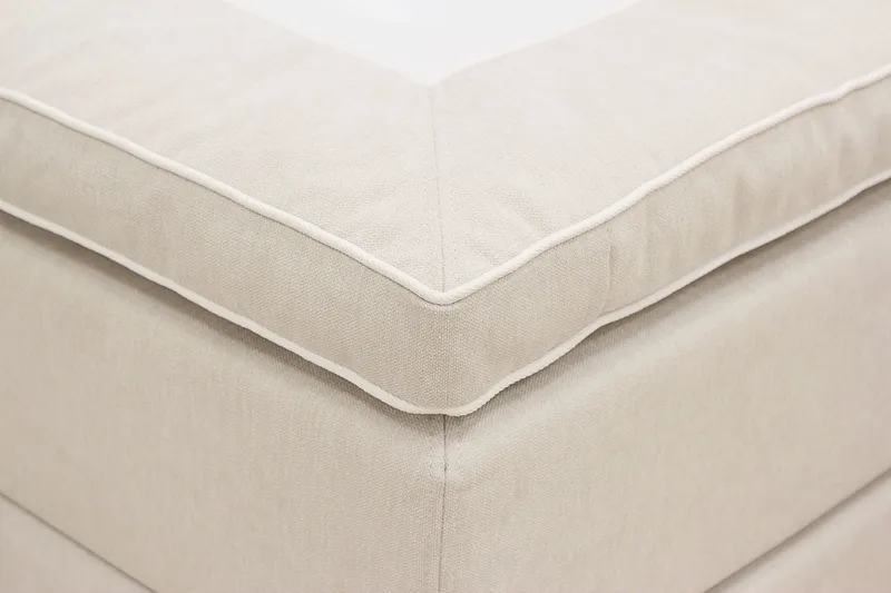 Hilton High Komplett Sängpaket 160x200 cm - Ljusbeige - Möbler - Säng - Kontinentalsäng