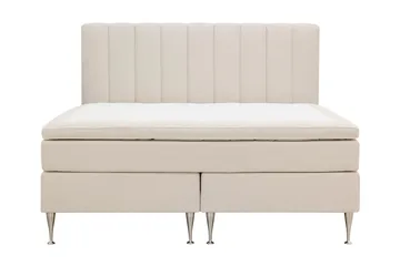 Hilton High Komplett Sängpaket 160x200 cm - Ljusbeige - Möbler - Säng - Kontinentalsäng