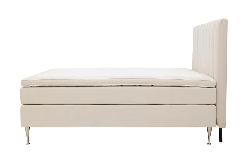 Hilton High Komplett Sängpaket 160x200 cm - Ljusbeige - Möbler - Säng - Kontinentalsäng