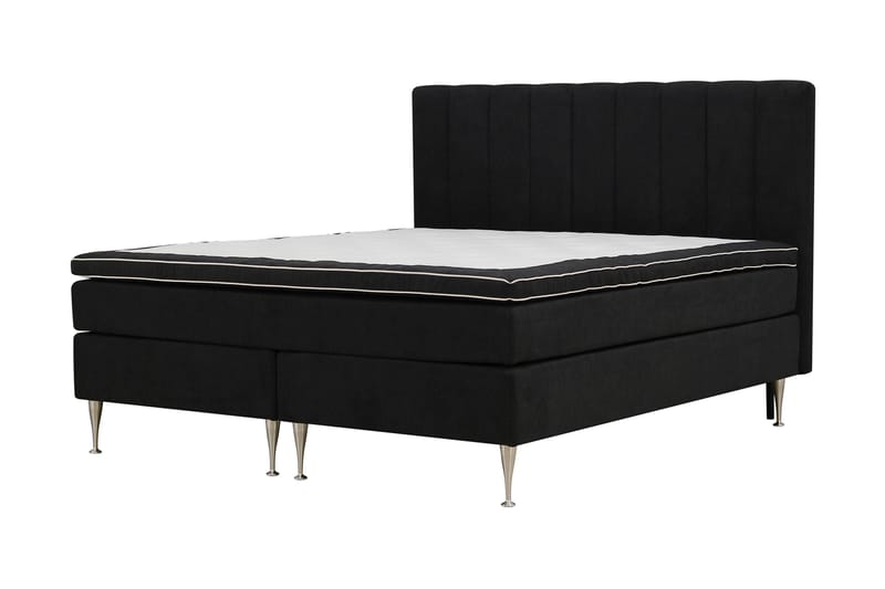 Hilton High Komplett Sängpaket 160x200 cm - Mörkgrå - Möbler - Säng - Kontinentalsäng