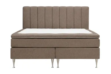 Hilton High Komplett Sängpaket 180x200 cm - Brun - Möbler - Säng - Kontinentalsäng
