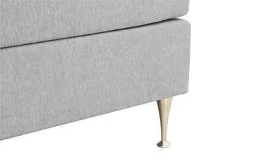 Hilton High Komplett Sängpaket 180x200 cm - Grå - Möbler - Säng - Kontinentalsäng