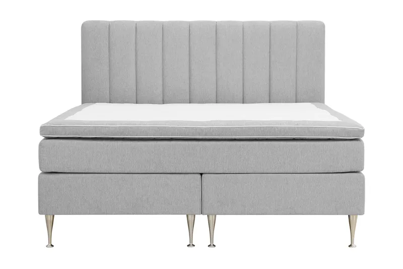 Hilton High Komplett Sängpaket 180x200 cm - Grå - Möbler - Säng - Kontinentalsäng