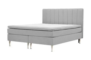 Hilton High Komplett Sängpaket 180x200 cm - Grå - Möbler - Säng - Kontinentalsäng