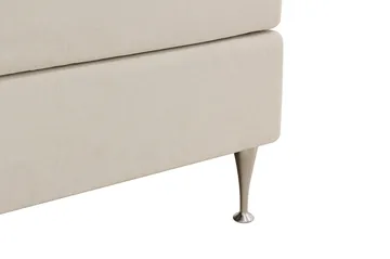 Hilton High Komplett Sängpaket 180x200 cm - Ljusbeige - Möbler - Säng - Kontinentalsäng