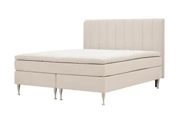 Hilton High Komplett Sängpaket 180x200 cm - Ljusbeige - Möbler - Säng - Kontinentalsäng