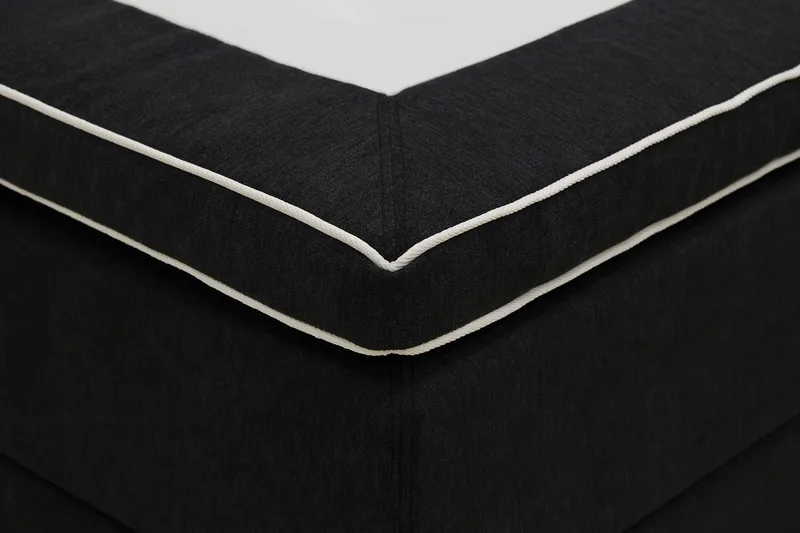 Hilton High Kontinentalsäng 180x200 cm - Mörkgrå - Möbler - Säng - Kontinentalsäng