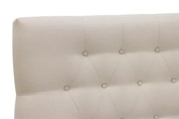 Hilton Komplett Sängpaket 160x200 cm Kontinentalsäng med diamant sänggavel - Beige - Möbler - Säng - Kontinentalsäng