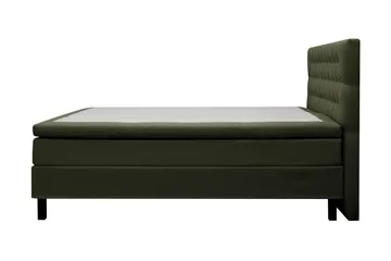 Hilton Komplett Sängpaket 160x200 cm Kontinentalsäng med diamant sänggavel - Grön - Möbler - Säng - Kontinentalsäng
