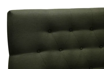 Hilton Komplett Sängpaket 160x200 cm Kontinentalsäng med diamant sänggavel - Grön - Möbler - Säng - Kontinentalsäng