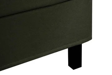 Hilton Komplett Sängpaket 160x200 cm Kontinentalsäng med diamant sänggavel - Grön - Möbler - Säng - Kontinentalsäng