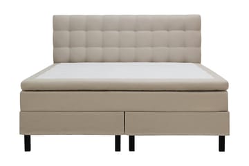 Hilton Komplett Sängpaket 160x200 cm Kontinentalsäng med rutad sänggavel
