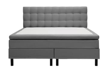 Hilton Komplett Sängpaket 160x200 cm Kontinentalsäng med rutad sänggavel