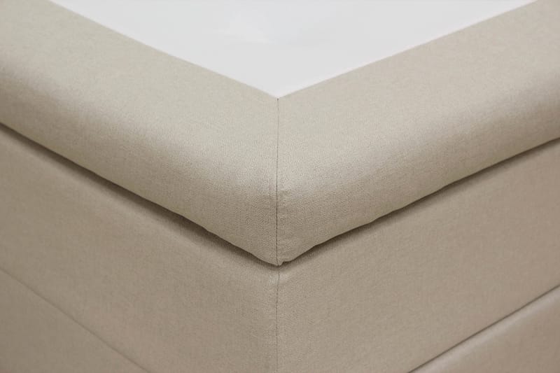 Hilton Komplett Sängpaket 180x200 cm Kontinentalsäng med diamant sänggavel - Beige - Möbler - Säng - Kontinentalsäng