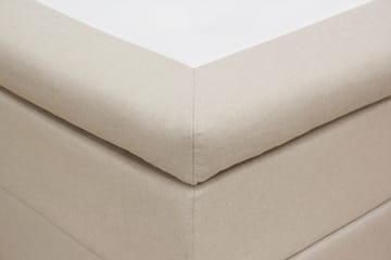 Hilton Komplett Sängpaket 180x200 cm Kontinentalsäng med diamant sänggavel - Beige - Möbler - Säng - Kontinentalsäng
