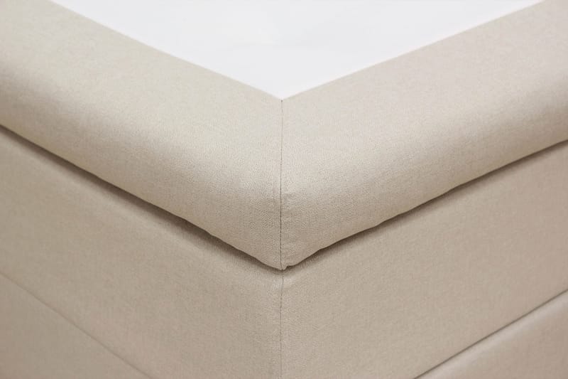 Hilton Komplett Sängpaket 180x200 cm Kontinentalsäng med diamant sänggavel - Beige - Möbler - Säng - Kontinentalsäng