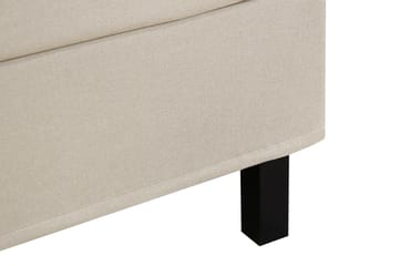 Hilton Komplett Sängpaket 180x200 cm Kontinentalsäng med diamant sänggavel - Beige - Möbler - Säng - Kontinentalsäng