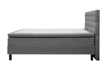 Hilton Komplett Sängpaket 180x200 cm Kontinentalsäng med diamant sänggavel - Grå - Möbler - Säng - Kontinentalsäng