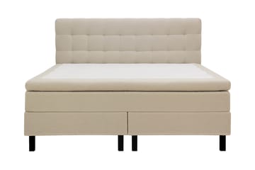 Hilton Komplett Sängpaket 180x200 cm Kontinentalsäng med rutad sänggavel