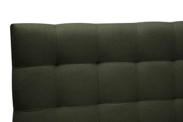 Hilton Komplett Sängpaket 180x200 cm Kontinentalsäng med rutad sänggavel - Grön - Möbler - Säng - Kontinentalsäng