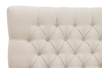 Hilton Lyx Komplett Sängpaket 160x200 cm Kontinentalsäng med knappad sänggavel - Ljusbeige - Möbler - Säng - Kontinentalsäng