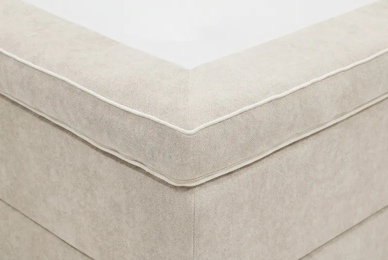 Hilton Lyx Kontinentalsäng 160x200 cm - Beige - Möbler - Säng - Kontinentalsäng