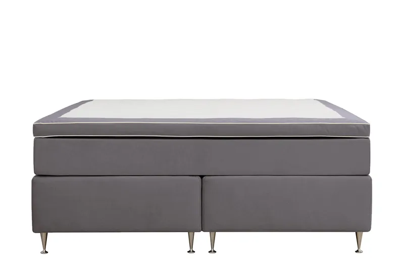 Hilton Lyx Kontinentalsäng 160x200 cm - Grå - Möbler - Säng - Kontinentalsäng