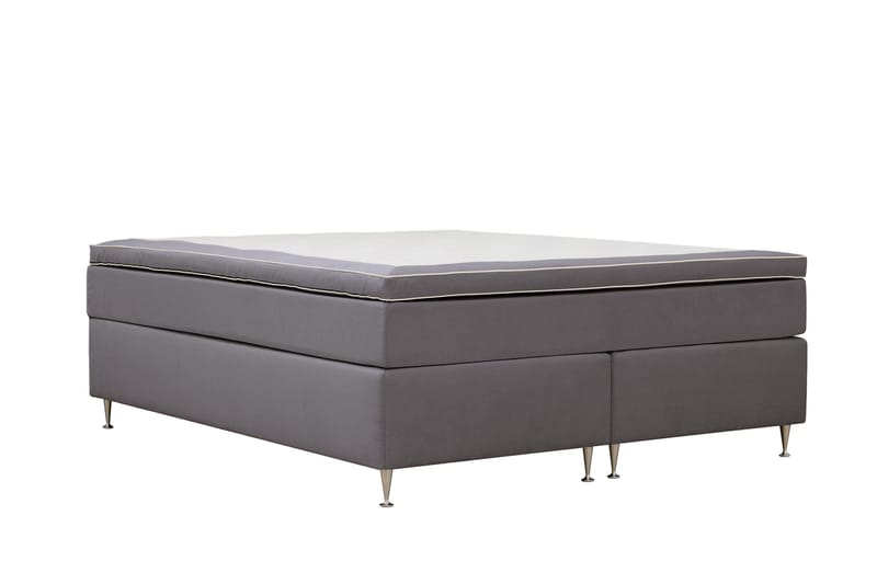 Hilton Lyx Kontinentalsäng 160x200 cm - Grå - Möbler - Säng - Kontinentalsäng