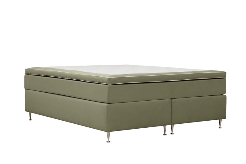 Hilton Lyx Kontinentalsäng 160x200 cm - Olivgrön - Möbler - Säng - Kontinentalsäng