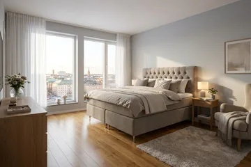 Hilton Lyx Kontinentalsäng 180x200 cm - Brun - Möbler - Säng - Kontinentalsäng