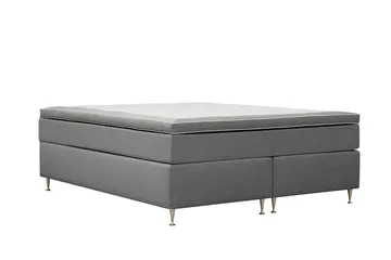 Hilton Lyx Kontinentalsäng 180x200 cm - Ljusgrå - Möbler - Säng - Kontinentalsäng