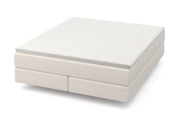 Hilton Svävande Komplett Sängpaket 180x200 cm Bäddmadrass i Memoryskum med Tvättbar klädsel - Mjuk/Medium - Möbler - Säng - Ramsäng