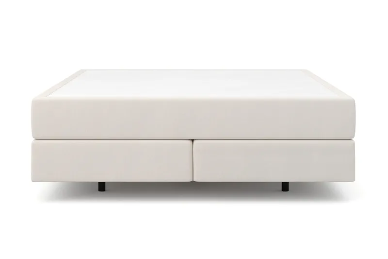 Hilton Svävande Komplett Sängpaket 180x200 utan bäddmadrass, Vit