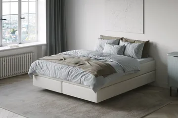 Hilton Svävande Komplett Sängpaket 180x200 utan bäddmadrass - Vit - Möbler - Säng - Ramsäng