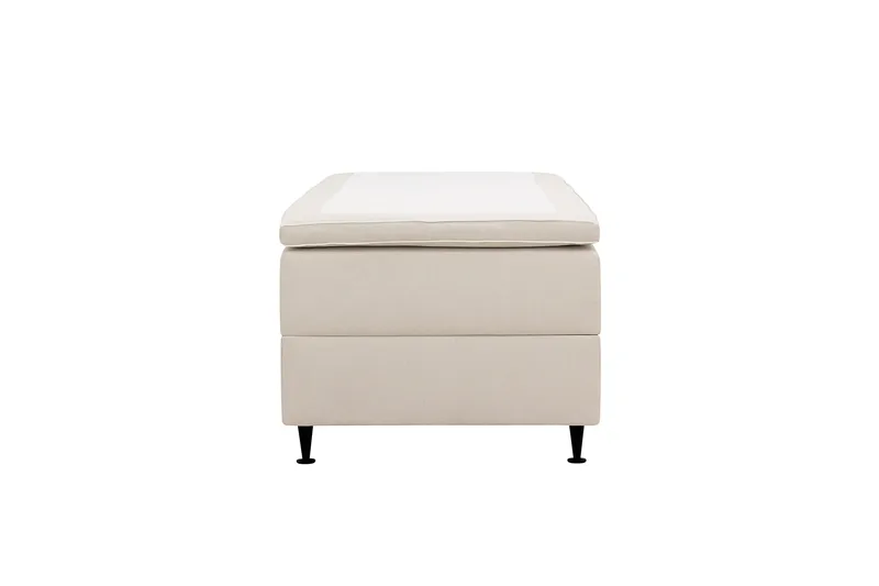 Hilton Plus Kontinentalsäng med Förvaring 90x200 cm - Ljusbeige - Möbler - Säng - Säng med förvaring