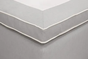 Hilton Plus Komplett Sängpaket med Förvaring 90x200 cm - Grå - Möbler - Säng - Säng med förvaring