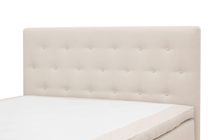 Hilton Plus Komplett Sängpaket med Förvaring 140x200 cm - Ljusbeige - Möbler - Säng - Säng med förvaring