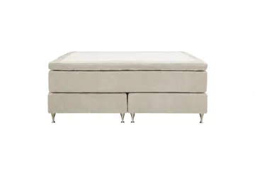 Hilton Premium Kontinentalsäng 180x200 cm - Beige Tyg - Möbler - Säng - Kontinentalsäng