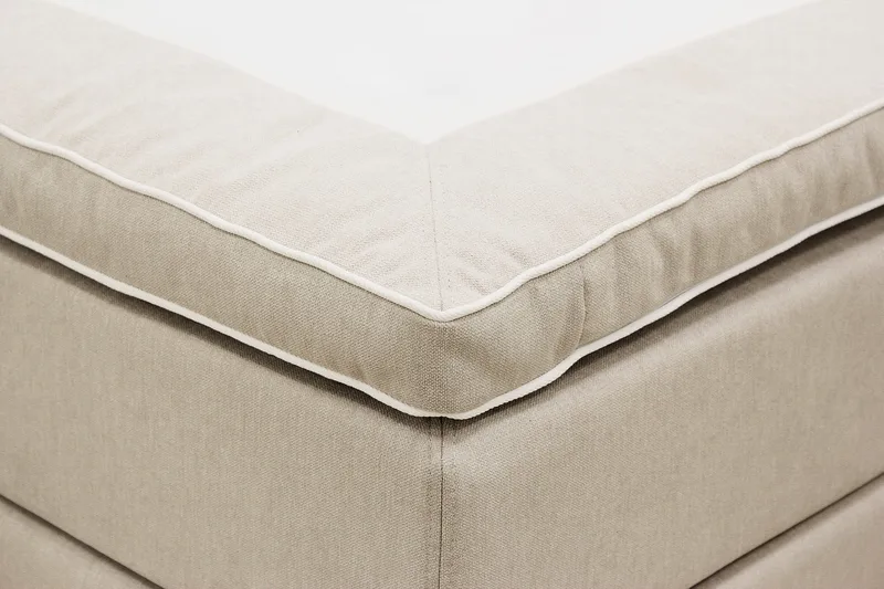 Hilton Plus Komplett Sängpaket 180x200 cm - Beige - Möbler - Säng - Kontinentalsäng