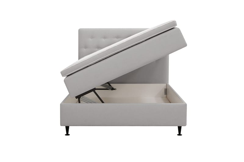 Hilton Plus Komplett Sängpaket med Förvaring 120x200 cm - Grå - Möbler - Säng - Säng med förvaring