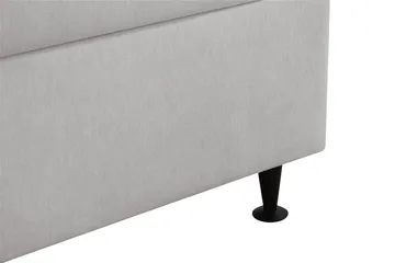 Hilton Plus Komplett Sängpaket med Förvaring 90x200 cm - Grå - Möbler - Säng - Säng med förvaring