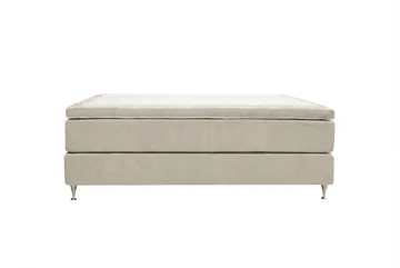 Hilton Premium Kontinentalsäng 160x200 cm - Beige Tyg - Möbler - Säng - Kontinentalsäng