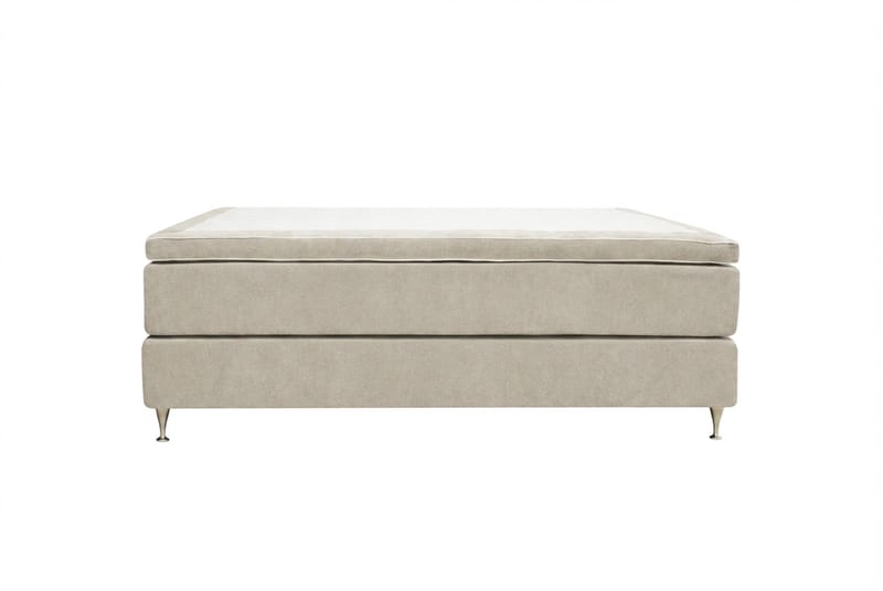 Hilton Premium Kontinentalsäng 160x200 cm - Beige Tyg - Möbler - Säng - Kontinentalsäng