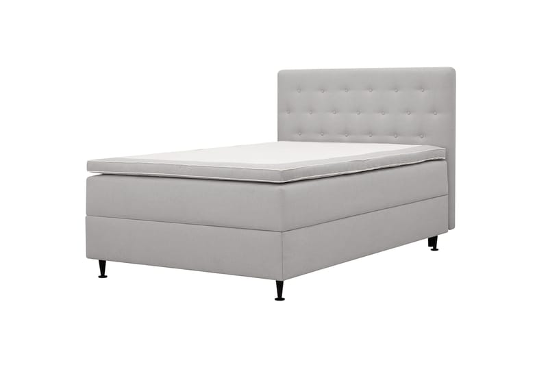 Hilton Plus Komplett Sängpaket med Förvaring 140x200 cm - Grå - Möbler - Säng - Kontinentalsäng