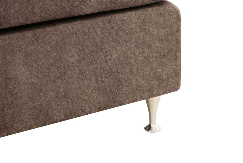 Hilton Premium Kontinentalsäng 180x200 cm - Brun Tyg - Möbler - Säng - Kontinentalsäng