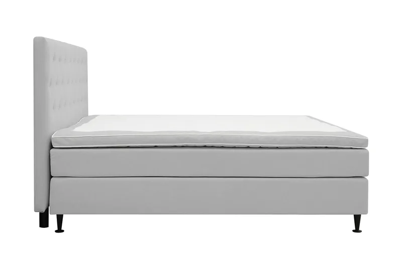 Hilton Plus Komplett Sängpaket 160x200 cm - Grå - Möbler - Säng - Kontinentalsäng