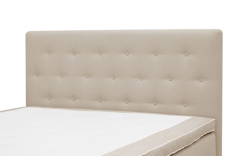 Hilton Plus Komplett Sängpaket med Förvaring 140x200 cm - Beige - Möbler - Säng - Enkelsäng