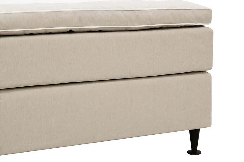 Hilton Plus Komplett Sängpaket 160x200 cm - Beige - Möbler - Säng - Kontinentalsäng