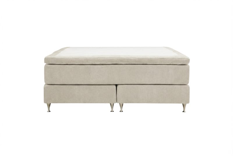 Hilton Premium Kontinentalsäng 160x200 cm - Beige Tyg - Möbler - Säng - Kontinentalsäng